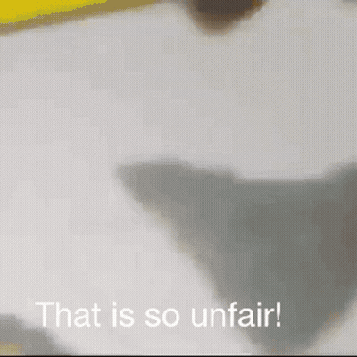 A Man In A Baseball Cap Is Standing In A Kitchen With The Words That Is So Unfair Written Below Him . GIF