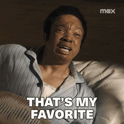 A Man In A Bed With The Words That 'S My Favorite On The Bottom GIF