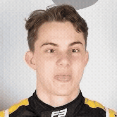 A Man In A Black And Yellow Shirt With The Letter F On It GIF