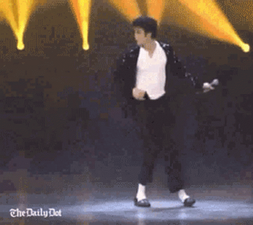 Black Jacket Man Dancing On Stage GIF
