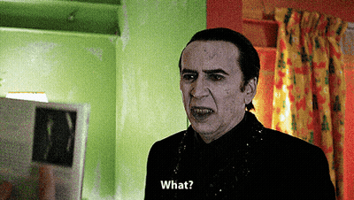 A Man In A Black Shirt Is Asking What GIF