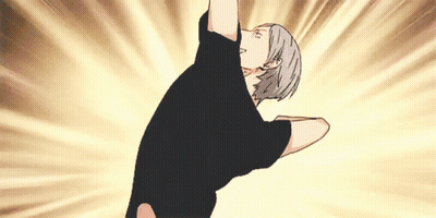 A Man In A Black Shirt Is Doing A Handstand GIF
