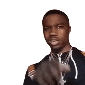 A Man In A Black Shirt Is Pointing At The Camera With His Finger . Sticker