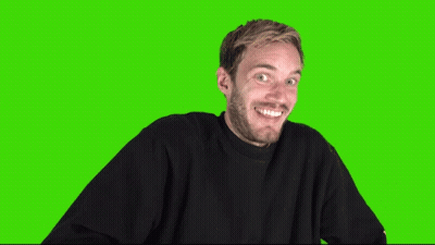 A Man In A Black Sweater Is Making An Ok Sign On A Green Screen GIF