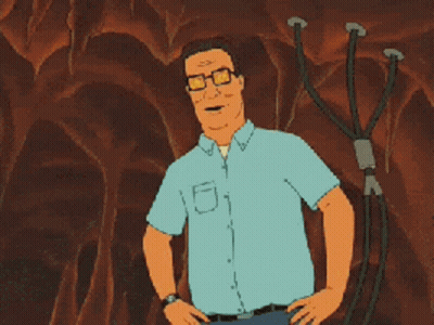 A Man In A Blue Shirt Has The Number 51 On His Shirt GIF