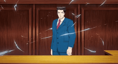 A Man In A Blue Shirt Is Holding A Sword In His Hand And Making A Swirl Of Water . GIF