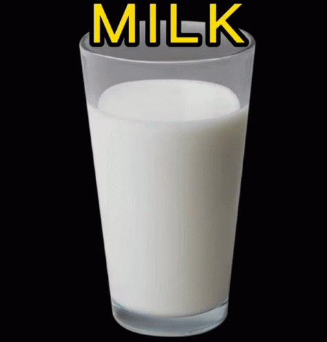 A Man In A Blue Shirt Is Standing In Front Of A Tall Glass Of Water GIF