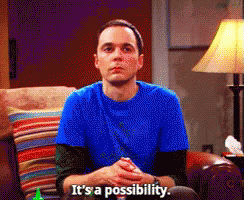 A Man In A Blue Shirt Says It 'S A Possibility GIF