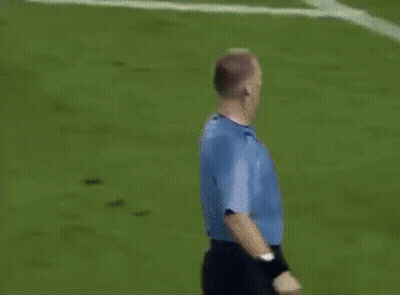 A Man In A Blue Shirt With The Number 3 On The Back Of His Shorts GIF