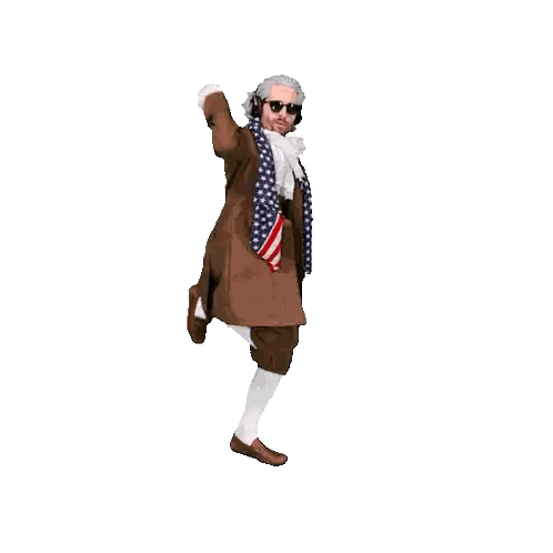 A Man In A Brown Coat And White Socks Is Dancing In Front Of A White Background Sticker