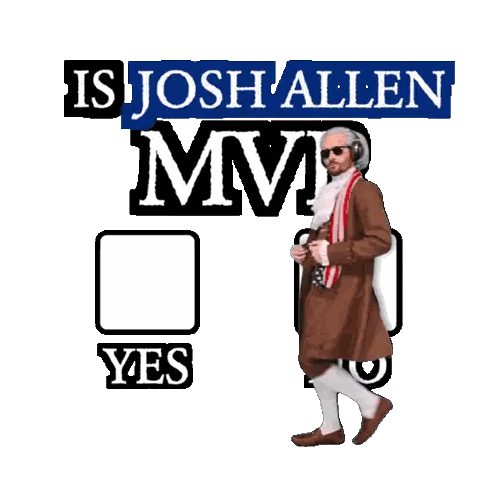 A Man In A Brown Suit Stands In Front Of A Checklist That Says Yes And No Sticker