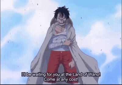 A Man In A Cape Is Standing In Front Of A Blue Sky And Talking To Another Man . GIF