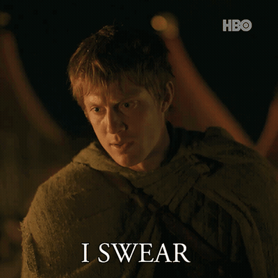 A Man In A Cape Says I Swear GIF