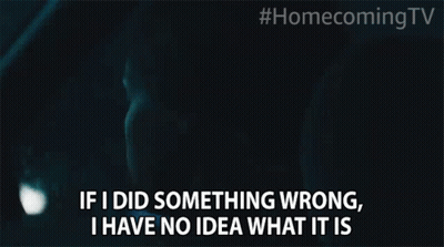 A Man In A Car Is Saying If I Did Something Wrong I Have No Idea What It Is GIF