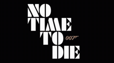 A Man In A Car With The Words No Time To Die GIF