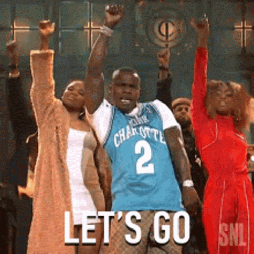 A Man In A Charlotte Jersey With The Number 2 On It GIF