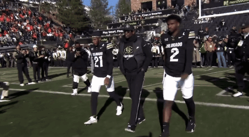 A Man In A Colorado Jersey Walks On A Field GIF