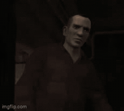 A Man In A Dark Room Says Good Lord What Are You Doing ? GIF