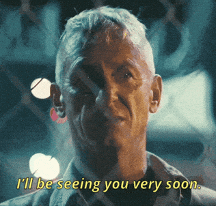 A Man In A Dark Room Says I 'Ll Be Seeing You Very Soon GIF