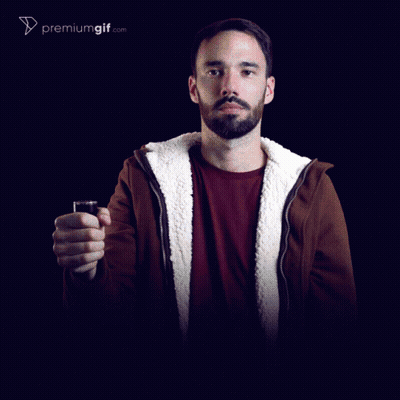 A Man In A Darth Vader Mask Holding A Red Light Saber GIF