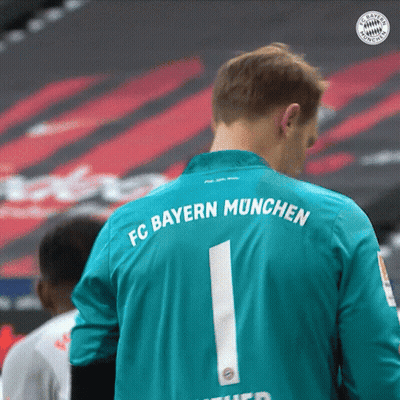 A Man In A Fc Bayern Munchen Jersey GIF