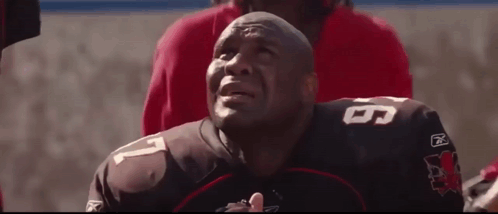 A Man In A Football Uniform With The Number 6 On His Chest GIF