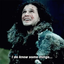 A Man In A Fur Coat Says " I Do Know Some Things ... " GIF