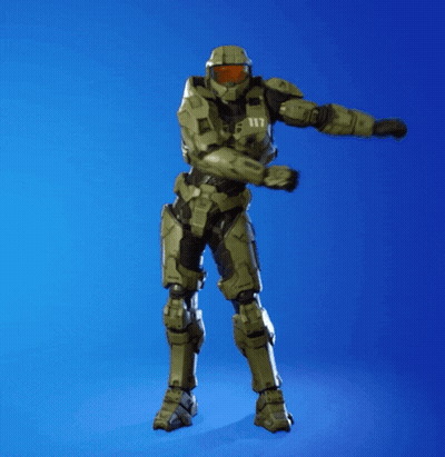 A Man In A Green Armor With The Number 117 On His Chest GIF