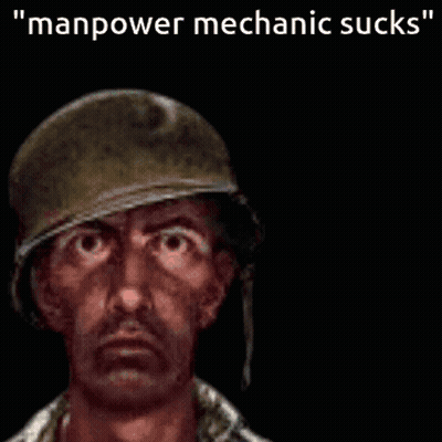 A Man In A Helmet Is Standing Next To A Roblox Character With The Caption " Manpower Mechanic Sucks " GIF