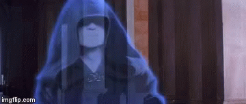 Hooded Man With All Of Them Text GIF