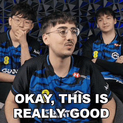 A Man In A Hsbc Uk Jersey Says " Okay This Is Really Good " GIF