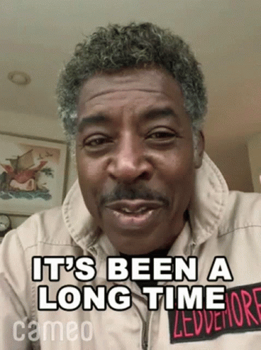 A Man In A Jacket Says It 'S Been A Long Time Leddemore GIF