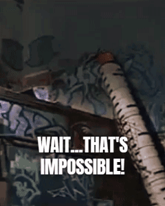 A Man In A Jacket Says Wait That 'S Impossible ! GIF