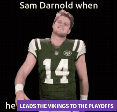 A Man In A Jets Jersey With The Number 14 On It GIF