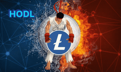 A Man In A Karate Outfit Is Standing In Front Of A Coin With The Letter L On It GIF