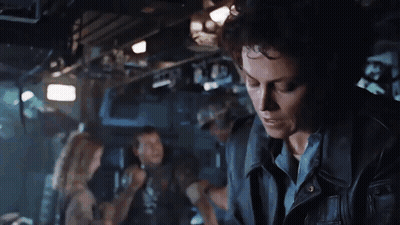 A Man In A Leather Jacket Says " I Say We Take Off And Make The Entire Site From Orbit " GIF