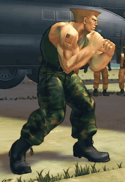 A Man In A Military Uniform Has An American Flag On His Arm GIF