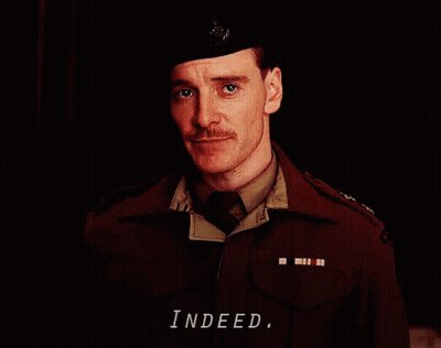 A Man In A Military Uniform Has The Word Indeed On His Chest GIF