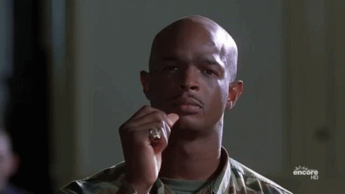 A Man In A Military Uniform Is Being Featured On Encore Hd GIF