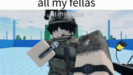A Man In A Military Uniform Is Holding A Microphone In His Hand . GIF