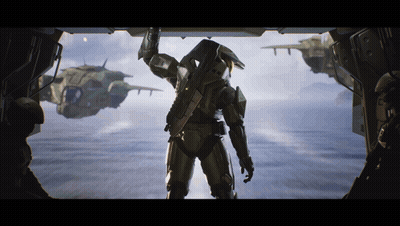 A Man In A Military Uniform Is Standing In Front Of A Window GIF