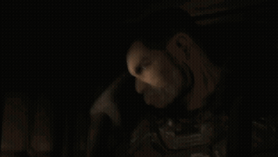 A Man In A Military Uniform With The Letter A On His Head GIF
