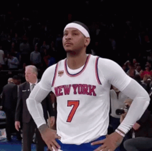 A Man In A New York Jersey With The Number 7 GIF