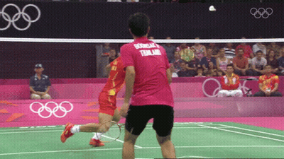 A Man In A Pink Shirt That Says Bomsaky Thailand GIF