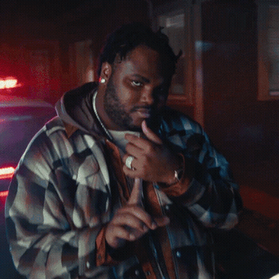 A Man In A Plaid Jacket Says I Ain T Goin ' GIF