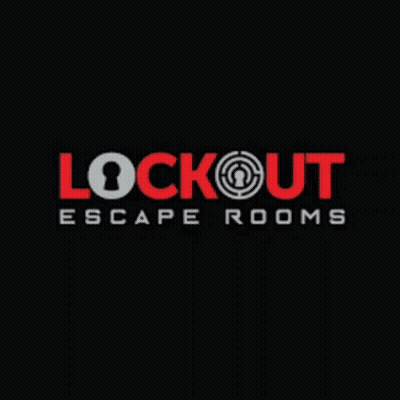 A Man In A Plaid Shirt Is On A Lockout Escape Room Advertisement GIF
