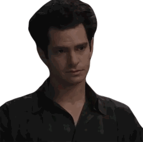 A Man In A Plaid Shirt Looks At The Camera Sticker
