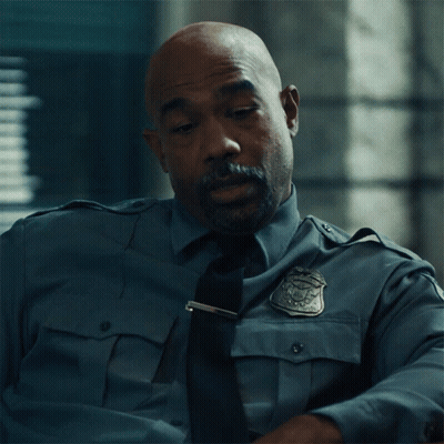 A Man In A Police Uniform Has The Words I 'Ve Seen It Before Below Him GIF