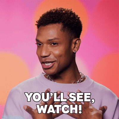 A Man In A Purple Sweater Says You Ll See Watch GIF