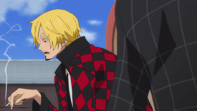A Man In A Red And Black Checkered Jacket Smoking A Cigarette GIF
